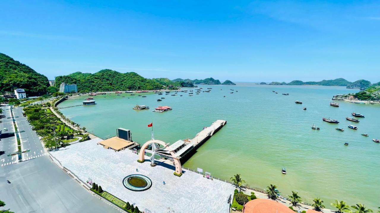 Sea Pearl Cat Ba Hotel Dong Khe Sau Exterior foto