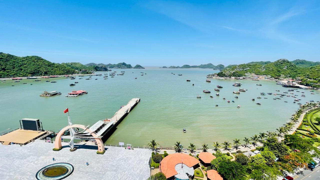 Sea Pearl Cat Ba Hotel Dong Khe Sau Exterior foto