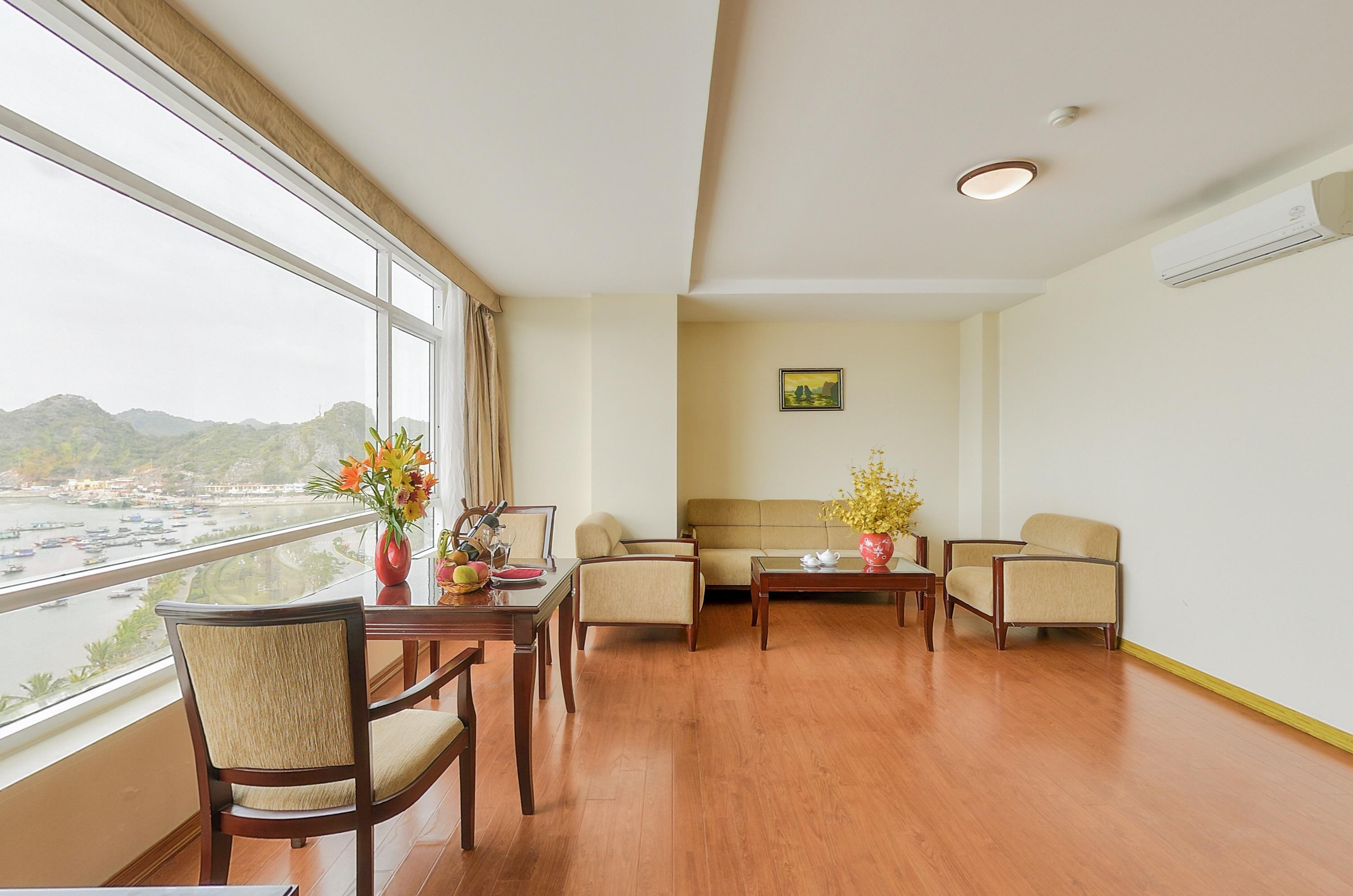 Sea Pearl Cat Ba Hotel Dong Khe Sau Exterior foto